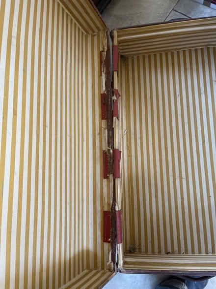 Photo of free Old wood/metal/ fibre trunk (Aylmerton NR11) #4