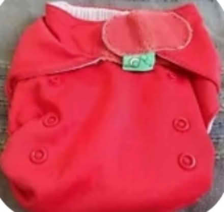 Photo of free Totbots red cloth nappy (Hornsey N8) #1