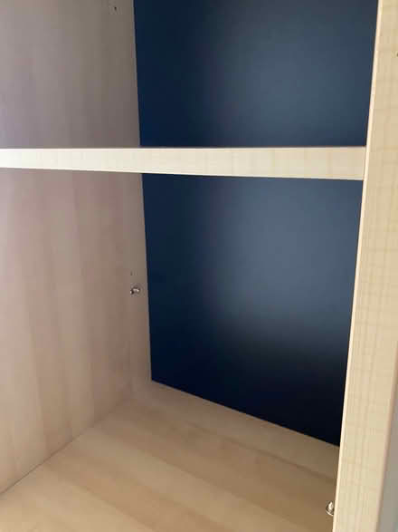 Photo of free Tall wood shelves vgc (Southsea) #3