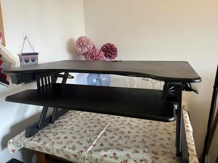 Photo of free Desk riser - perfect condition, just want gone! (Moorfields) #1