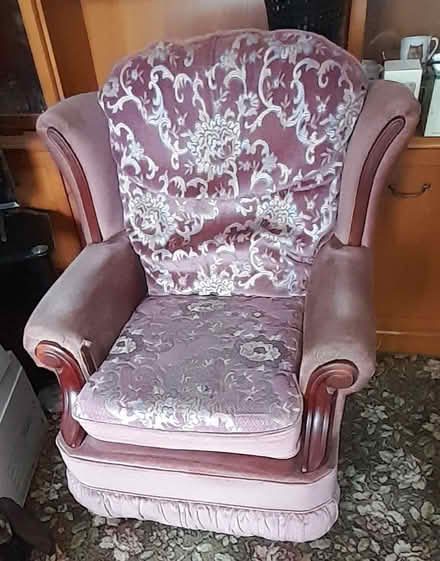 Photo of free 3 Seater Sofa & 2 Armchairs (Henwick WR2) #1