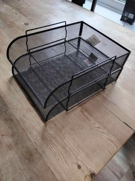 Photo of free Two tier letter rack (Oakridge, Basingstoke RG21) #2