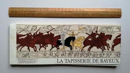Photo of free Used paper reproduction of the Bayeux Tapestry (Stonehouse GL10) #1