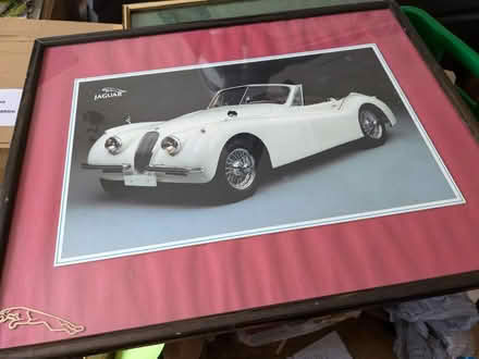 Photo of free Jaguar framed picture (Farnborough) #1