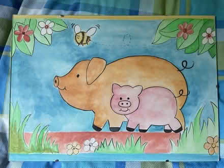 Photo of free Three hand painted pictures (Sunningdale) #3