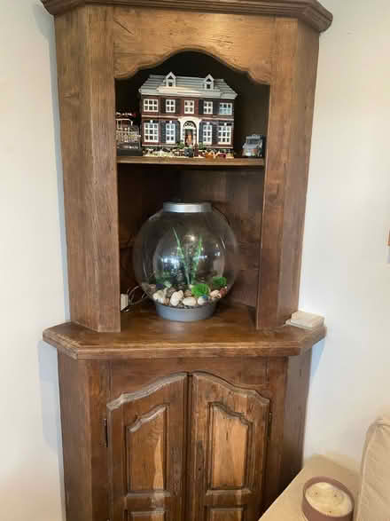 Photo of free Solid Oak Antique Corner Unit (HP5 Chesham) #1