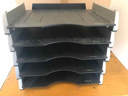 Photo of free Five Stackable Letter Trays (CT14) #2