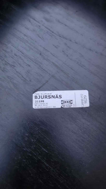 Photo of free IKEA Bjursnas round table, seats 4 (Wimbledon SW20) #3