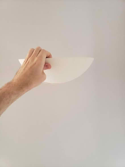Photo of free 2 Half moon light fittings (Lewisham SE13) #2