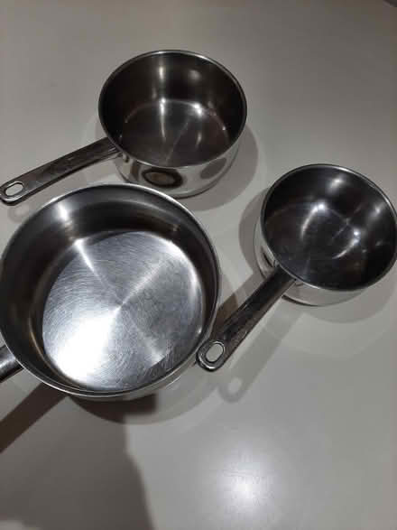Photo of free Saucepans (Knotty Green HP9) #1