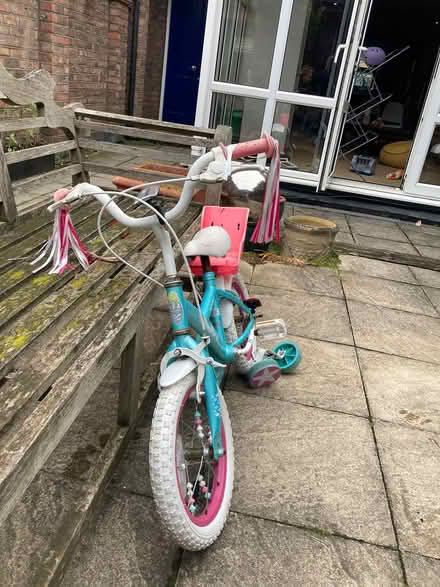 Photo of free Bike with stabilisers age 4-6 (Battersea) #2