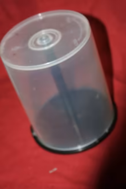 Photo of free empty, tall CD/DVD holder (Big Timber & Randall Rd, Elgin) #1