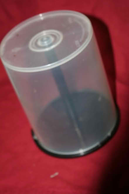 Photo of free empty, tall CD/DVD holder (Big Timber & Randall Rd, Elgin) #1
