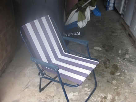 Photo of free Folding Garden Chair (Belmont, Durham) #1