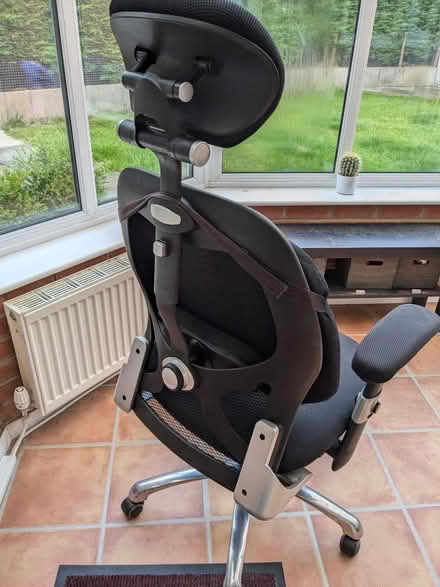Photo of free Mesh-backed home office chair (Gorse Covert WA3) #1
