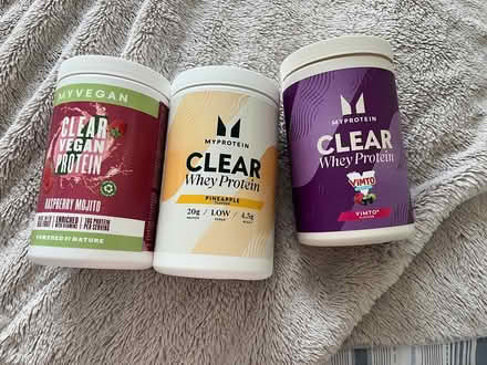 Photo of free Clear whey and vegan protein (open) (Shortstown MK42) #1