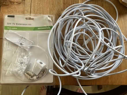 Photo of free TV extension kit 14m cable (Chichester central PO19) #1