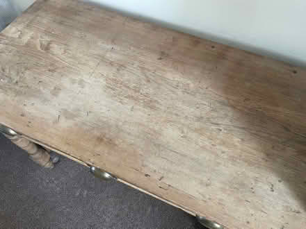 Photo of free Console/Desk Wooden Unit (Hampden Park BN22) #2