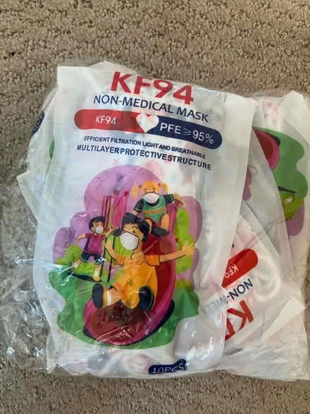 Photo of free Kids face masks (Tenleytown) #3