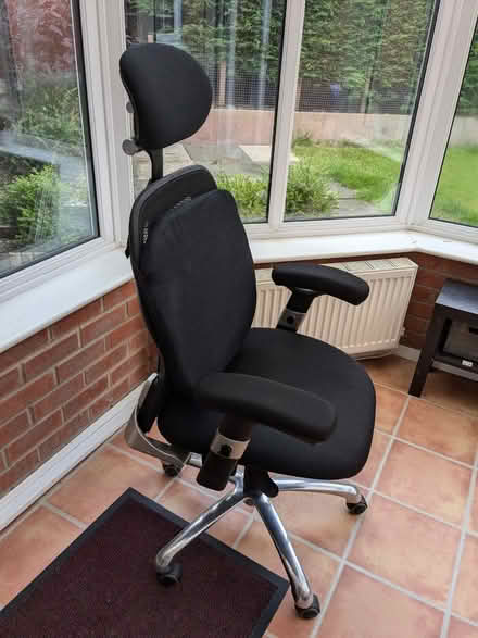 Photo of free Mesh-backed home office chair (Gorse Covert WA3) #3