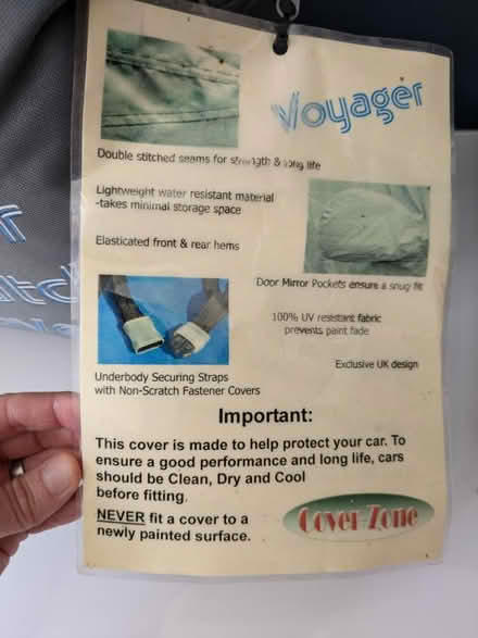 Photo of free Mercedes car cover (Grove Park SE9) #2