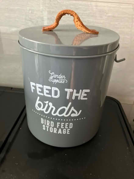 Photo of free Bird food storage tin (Waddon) #1