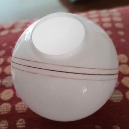 Photo of free Two glass lampshads (Cabinteely Co Dublin) #1