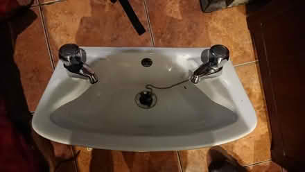Photo of free Small bathroom sink (Shipton by Beningbrough, YO30) #2