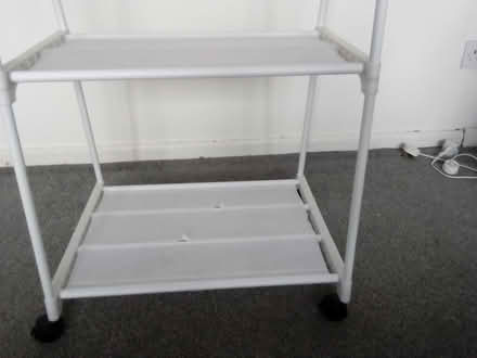 Photo of free Clothes rail with wheels (St John's Wakefield) #2