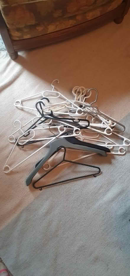 Photo of free Plastic Coathangers (Cupar, KY15) #1