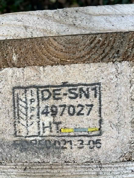 Photo of free 2 wooden PALLETS (Kingston Gate KT2) #3