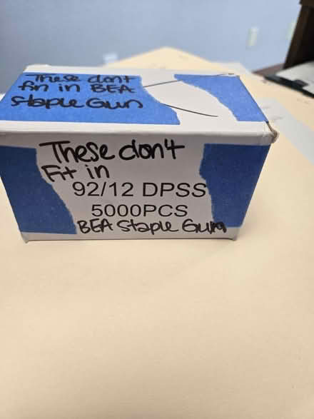 Photo of free Industrial staples -Lynnwood (Everett/Lynnwood/Edmonds) #1