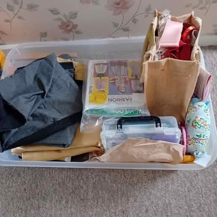 Photo of free Fabric, sewing bits and bobs (Thetford IP24) #2
