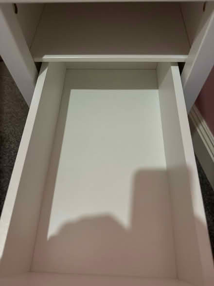 Photo of free White ikea bedside table (Heaton, NE6) #3
