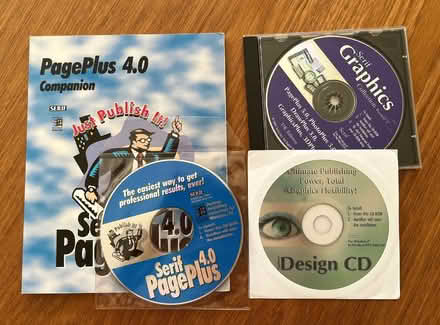 Photo of free Serif Page Plus 4.0 Installation Disc (GU52) #1