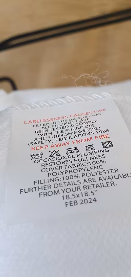 Photo of free cushion inners (Hengistbury Head BH6) #1