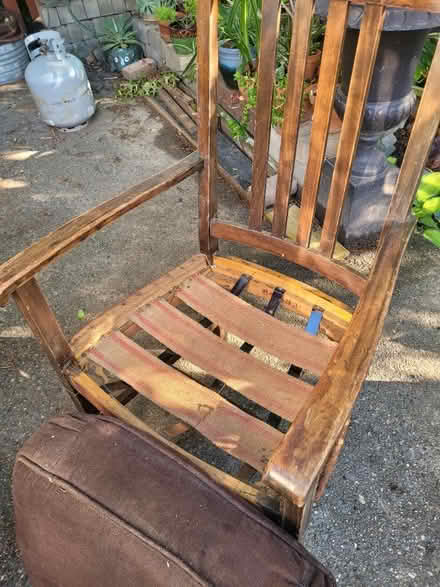 Photo of free Old wooden chair (Morrisville, PA) #3