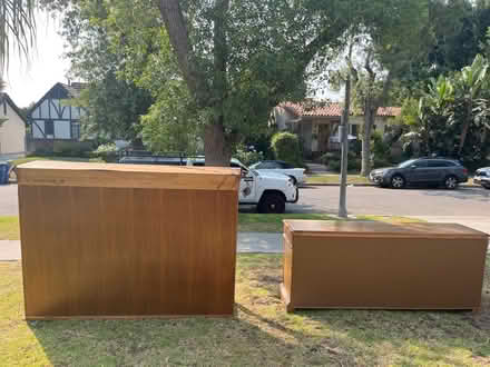 Photo of free Curb Alert: china cabinet and hutch (Wilshire and La Cienega) #4