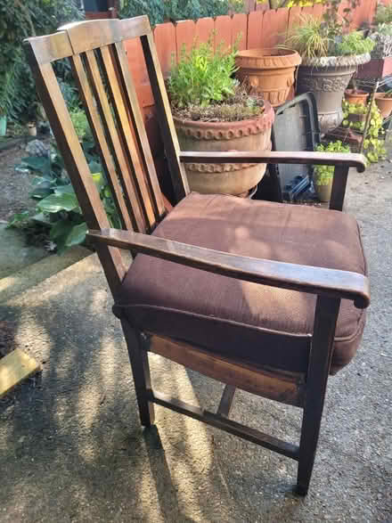Photo of free Old wooden chair (Morrisville, PA) #2