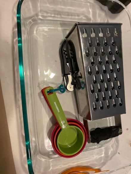 Photo of free Grater, Pyrex dish (Upper east side) #1