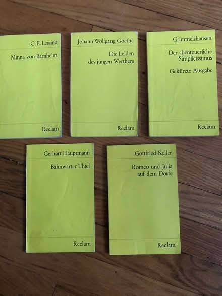 Photo of free 4 Classic German Paperback books (Westboro) #1