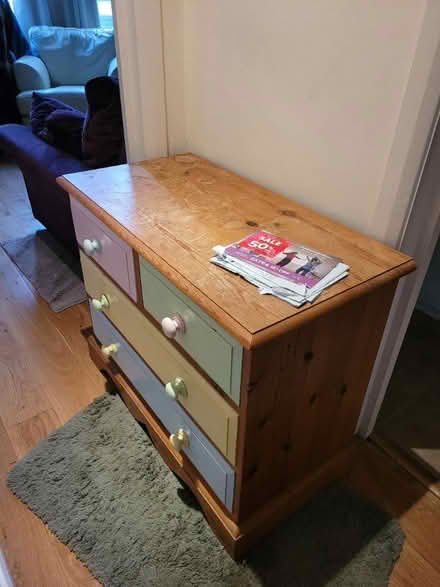 Photo of free Pastel painted dresser (BN1) #2