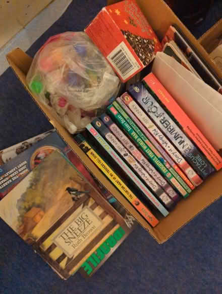 Photo of free Box kids reading books (Gants Hill) #1