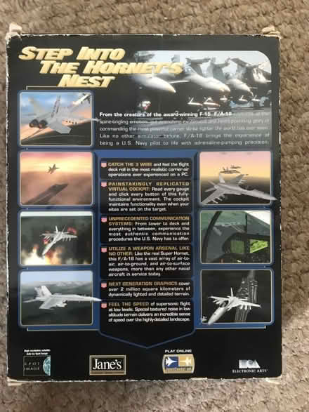 Photo of free PC game - Janes F/A-18 simulator (GU14) #3