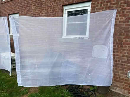 Photo of free 4 sheer curtain panels (Hurley NY) #1