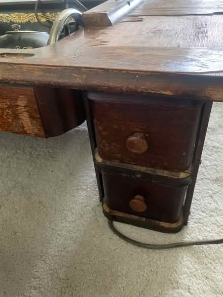 Photo of free Singer sewing machine with wooden (NW1) #4