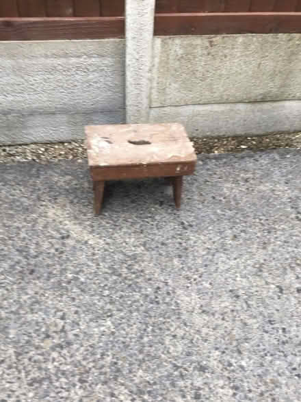 Photo of free Wooden stoo (Hutton PR4) #1