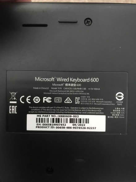 Photo of free USB Keyboard - Microsoft (GU14) #2