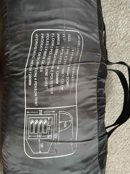 Photo of free 4 man tent. No longer waterproof (Portobello EH15) #1