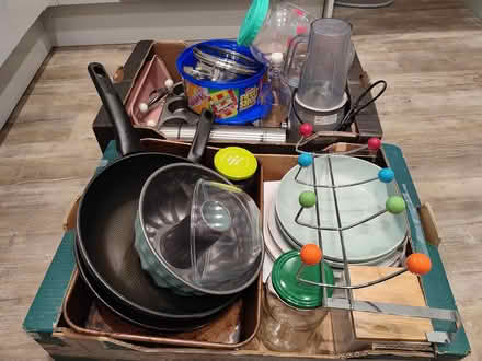Photo of free Kitchen utensils etc (LE3) #1